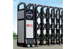 China Automatic Electronic Folding Retractable Safety Door Commercial Position supplier