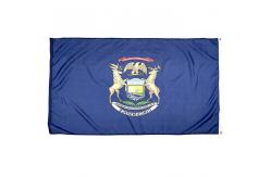 China High-density Polyester Michigan Flag Customization Precision Printing supplier
