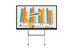 China 6ms Opening Time Interactive Flat Panel with 2mm Accuracy and 1200:1 Contrast supplier