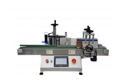 China Round Bottle 1.3 KW Automatic Bottle Labelling Machine supplier