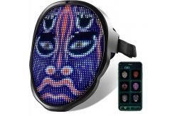 China Party Smart LED Face Mask Phone Control Bluetooth Programme DIY supplier