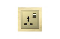 China OEM ODM Electrical Power Socket , 13A Three Pin Socket With Switch supplier
