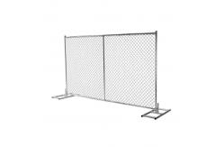 China Chain Link Construction Temporary Mesh Fence Panels supplier
