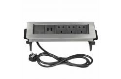 China 3 Way UK Flip Up Sockets 3500W Maixmum Output Power Stylisch Compact Design supplier