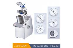 China Electric 5 In 1 Multi Functional Fruit Vegetable Processing Machine  Stable Operation supplier