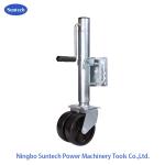 Zinc Plated 1500lbs Side Handle Dual Wheels Trailer Spare Parts for sale
