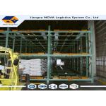 Easy Assembly Gravity Pallet Racking Space Saving With Roller Track Movement