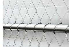 China Rock Fall Protection Stainless Steel Wire Rope Mesh Net Plain Weave supplier