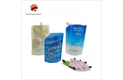 China Environmentally Recyclable Spout Pouches Stand Up Spout Bag Durable supplier