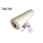Bright White Glossy Latex Media Digital Printing Polyester Canvas Fabric Roll