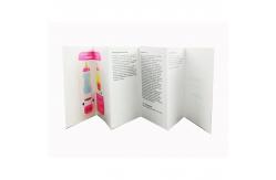 China RoHS CMYK Paper Folding Instructions , PGAA Manual Instruction Booklet Printing supplier