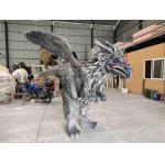 Lighting Effects Animatronic Dragon Costume With Feather And Wings for sale