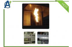 China Room Corner Flammability Test Chamber Evaluating Room Fire Growth Contribution supplier