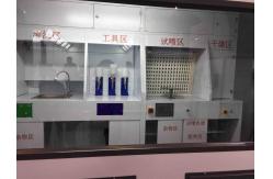 China Advanced Ventilation Auto Paint Mixing Rooms Dust Extraction Systems For Materials supplier