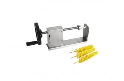 China Twister Multifunction Vegetable Cutting Machine Spiral Potato Chips Cutting Machine supplier