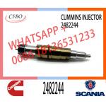 Common rail injector fuel injecto 2482244 2031386 2488244 2036181 for ISZ13 Excavator DC09 DC16 DC13 for sale