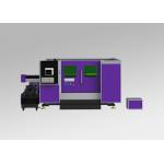2KW Cnc Fiber Laser Cutter , Laser Cutting And Engraving Machine With Exchange Table for sale