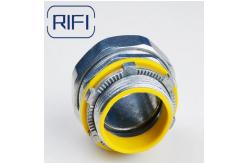China 1/2 Hexagonal Thread Straight Liquid Tight Flexible Conduit Connector supplier