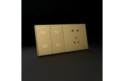 China Intelligent Wifi Controlled Light Switch CE RoHS Wireless Smart Switch supplier