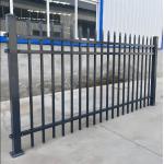 Customized Color Backyard Tubular Picket Fence For Residential Space for sale