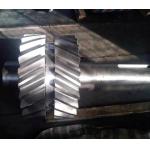 Customized Transmission Gears Forging Steel Double Helical Gear Shaft for sale