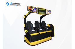 China 3 Players Motion Platform 9D Virtual Reality Simulator / Amusement Park Equipment supplier