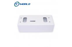 China OEM High Precision Bending Parts, White Powder Coating, Accessories supplier