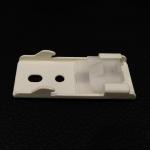 Aluminum European Middle Curved Square Rail 19mm Diameter for sale