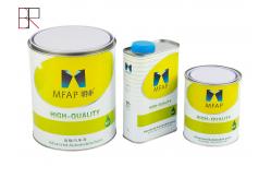 China High Hardness 2K Auto Spray Paint Auto Refinish Paint supplier