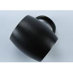Embossed Swirl 400ml Blank Ceramic Cafe Mugs Barrel Shaped