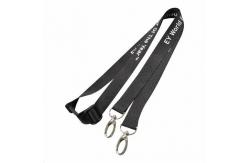 China Custom Polyester Screen Printed Lanyards Neck Strap Safety Breakaway supplier