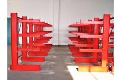 China Long Pipes Adjustable Cantilever Racking System For Industrial Warehouse supplier