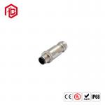 3pin M12 Male And Female Connectors IP67 Screw Locking System Signal Connector Sensor Female Cable for sale