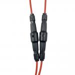 Female And Male Solar Panel Fuse Connector with 30A Current Rating for sale