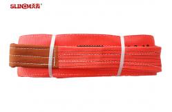 China Lifting Hoisting Belt 5t Polyester Flat Webbing Slings / Webbing Strap supplier