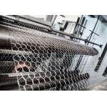 3kW  Trapezoidal  60x80mm Chain Link Mesh Machine With Automatic Oil System for sale