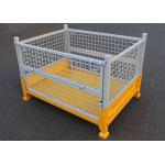 OEM Welded Wire Mesh Pallet Cages Stillages Stackable For Transport for sale
