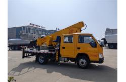China Famous Brand New 4x2 Jmc 35m Straight Arm Aerial Lift Truck supplier