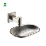 Brushed Polished Bathroom Hardware Sets , 304 Stainless Steel Soap Dish Holder for sale