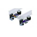 Two Spring Guide Arms Suspension Air Spring For Gap Free Design Trailers