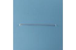 China Semi Circular Transparent Quartz Tube High Temperature Resistant For Semiconductor supplier