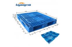 China Green Recycled Molded Plastic Pallets Hdpe Injection Moulded Pallets supplier