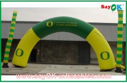 China PVC / Oxford Cloth Inflatable Arch With Custom Printing For Holiday supplier