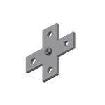 Flat Cross Plate Fitting With M10 Nut for sale