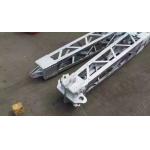 Professional Tower Erection Tools Single Lattice Aluminum Gin Pole Tower