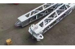 China Professional Tower Erection Tools Single Lattice Aluminum Gin Pole Tower supplier
