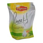 Graceful Curved Lipton PET / VMPET / PE Tea Packaging Bags Stand Up for sale
