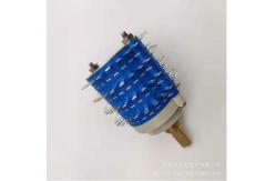 China 18mm 24 Position Rotary Switch 470K Continuous Rotary Switch supplier