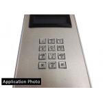 Numeric Metal Keypad 4x3 Acess Control System IP65 12 Keys Dot Matrix Interface