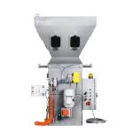 Two Granules Components Gravimetric Batch Blender Dosing And Mixing Raw Materials